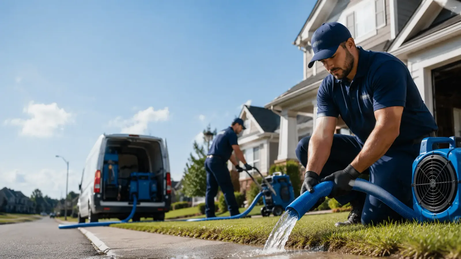 Flood Damage Restoration in Commercial Point, OH